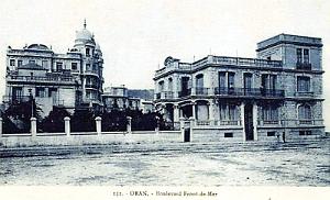 ORAN - BOULEVARD FRONT DE MER   